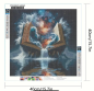 Preview: Diamond Painting Buch Mystischer Kosmischer Ozean